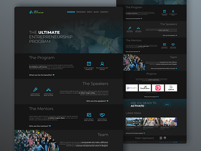 Homepage Design [ABLE Activator]