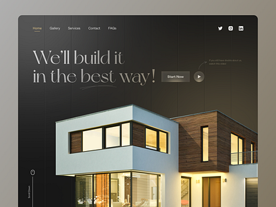 Architecture Landing Page