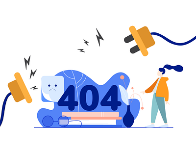 404 Web Design Illustration