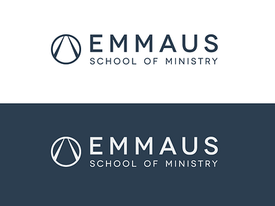 Emmaus SOM Logo branding circle logo