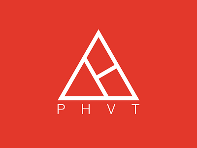 New personal logo logo red triangle