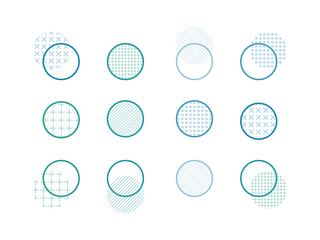 Browse thousands of Circle Pattern images for design inspiration | Dribbble