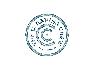 Nautical Cleaning Logo Concept