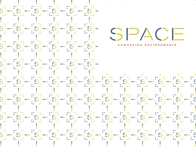 Space Logo w/ Symbol Pattern | #ThirtyLogos logo logo design pattern space stencil thirty logos thirtylogos