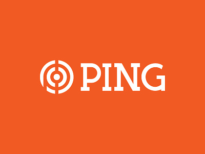 Ping Logo | #ThirtyLogos Day 4 icon logo logo design symbol thirtylogos wordmark