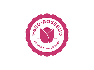 1-800-Rosebud Logo | #ThirtyLogos Day 6