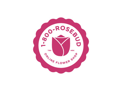 1-800-Rosebud Logo | #ThirtyLogos Day 6