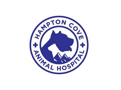 Hampton Cove Animal Hospital | ThirtyLogos Day 19 animal animal hospital cat dog thirty logos thirtylogos