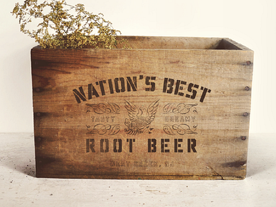 Vintage Rootbeer Logo beer font logo root beer typeface typography vintage