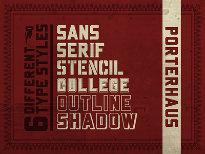 Porterhaus Typeface Family: Coming Soon