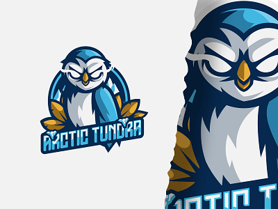 ARTIC TUNDRA | Snowy Owl esports gaming graphic design logo motion graphics owl snowy owl twitch ui