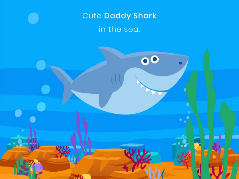 Включи baby shark на повтор. Daddy Shark. Бэби Шарк папа. Baby Shark эксперименты. Baby Shark динозавр.