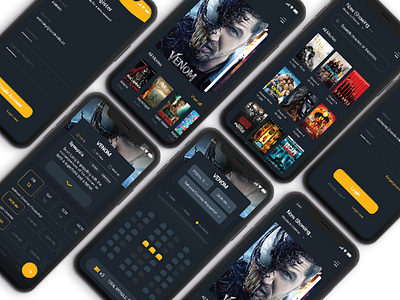 Movie ticket buying app design | Ui/Ux design app buy cinema design movie ticket ui ux