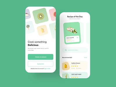 Recipe App UIUX Design