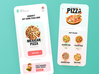Food Delivery & Pick-Up App Design