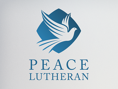 Peace Lutheran church dove logo lutheran peace