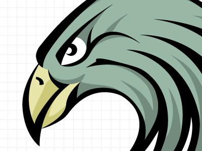 Falcons Mascot falcon logo mascot school