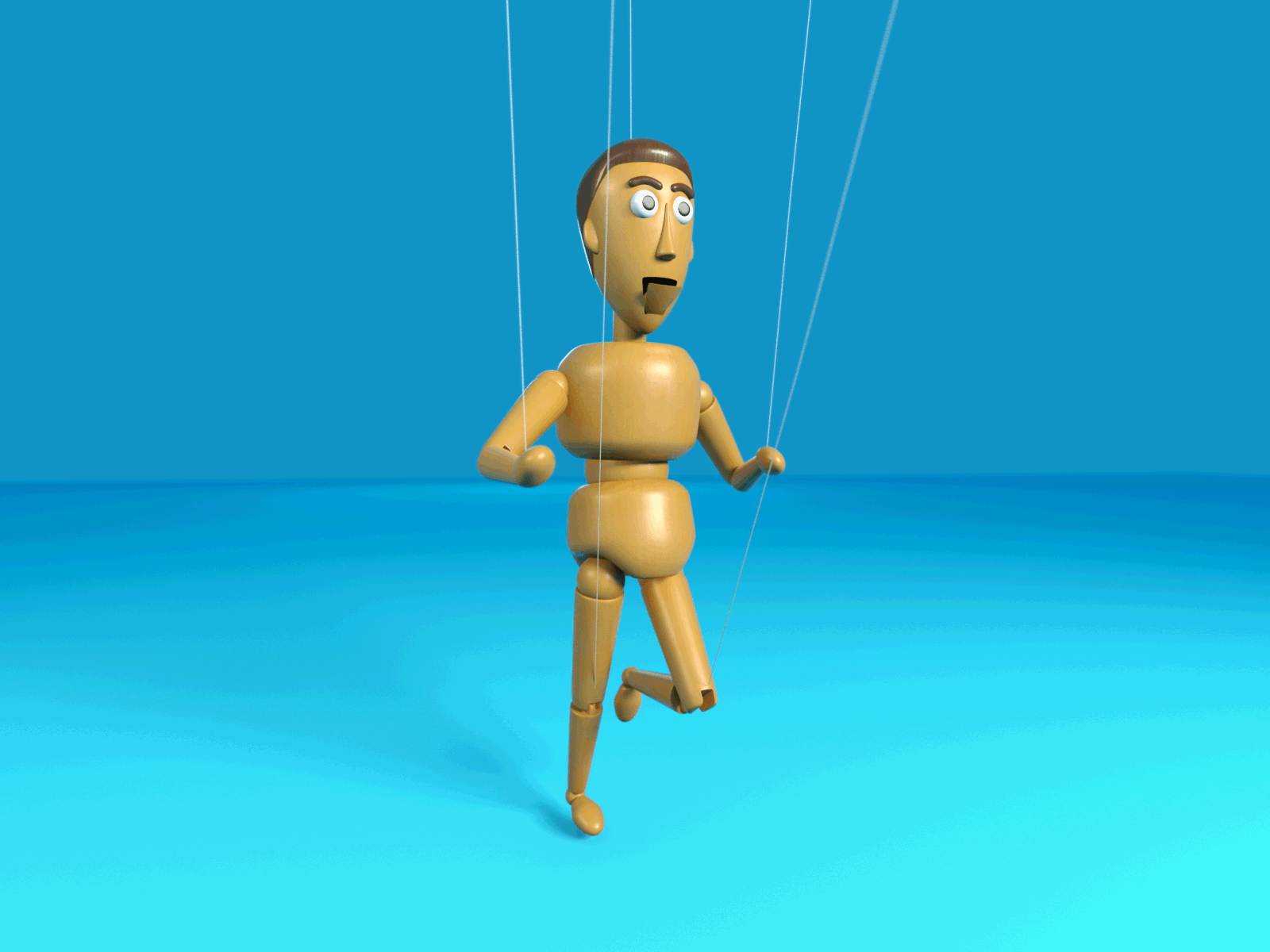 puppet rig 3d after effects animation c4d character dance fun graphics motion design personal project