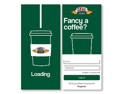 Central Perk coffee app