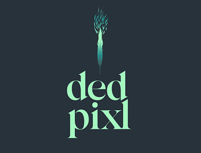 Dedpixl L:ogo art design graphic design icon illustration illustrator logo minimal typography vector