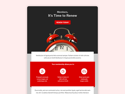 Dark Mode Renewal Email Layout art campaign dark mode email email design email layout email marketing email template email templates really good emails renew renewal template ui uidesign ux uxdesign webdesign