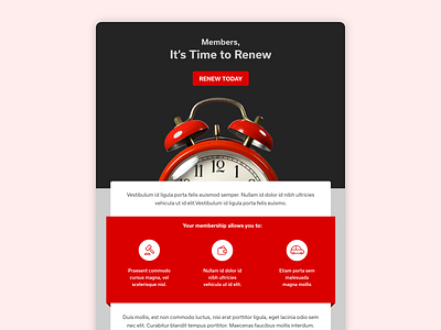 Dark Mode Renewal Email Layout