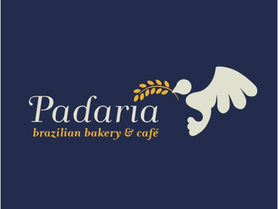 Padaria Logo Design bakery branding brazilian cafe design logo padaria portuguese