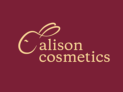 Alison Cosmetics branding cosmetic design identity logo logocore makeup vector