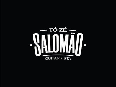 Logotype for a guitarist guitarist logo logo design logotype music typography