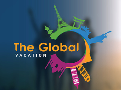 The Global Vacation Logo Design