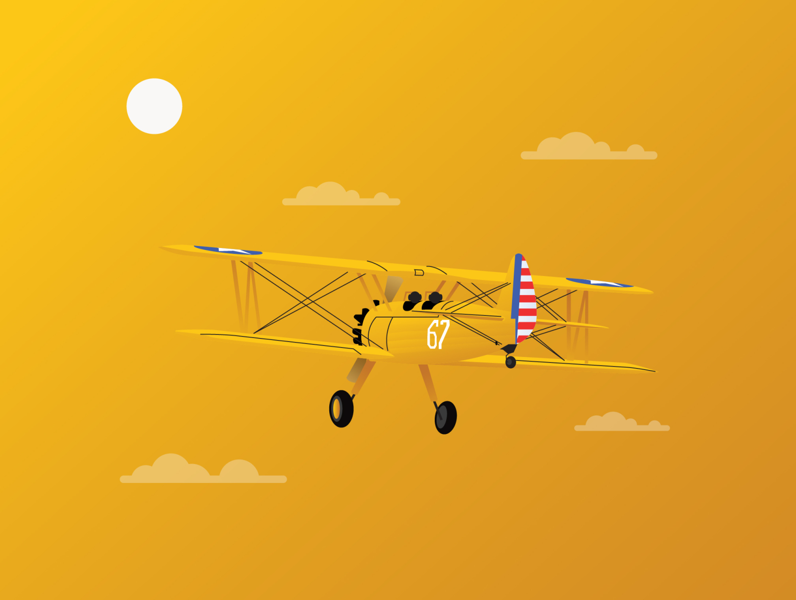 Stearman by colin wilson on Dribbble