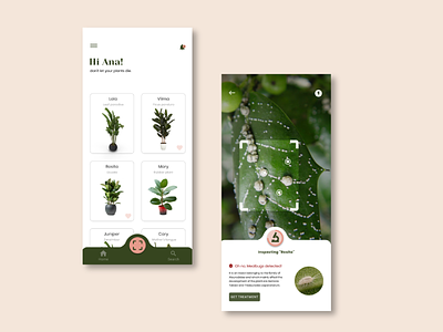 Bloomthy, plant app concept app app design mobile plant ui uidesign