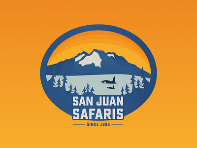 San Juan Safaris Logo Concept branding branding design design illustration logo typography vector