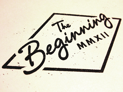 The Beginning | MMXII cloudy clothing the beginning
