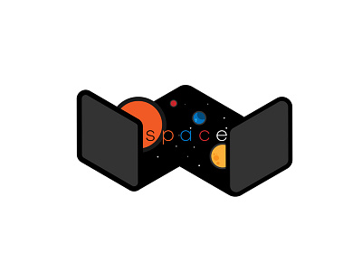Space Branding #ThirtyLogos 1 branding debut design flat illustration illustrator logo logos photoshop thirty vector