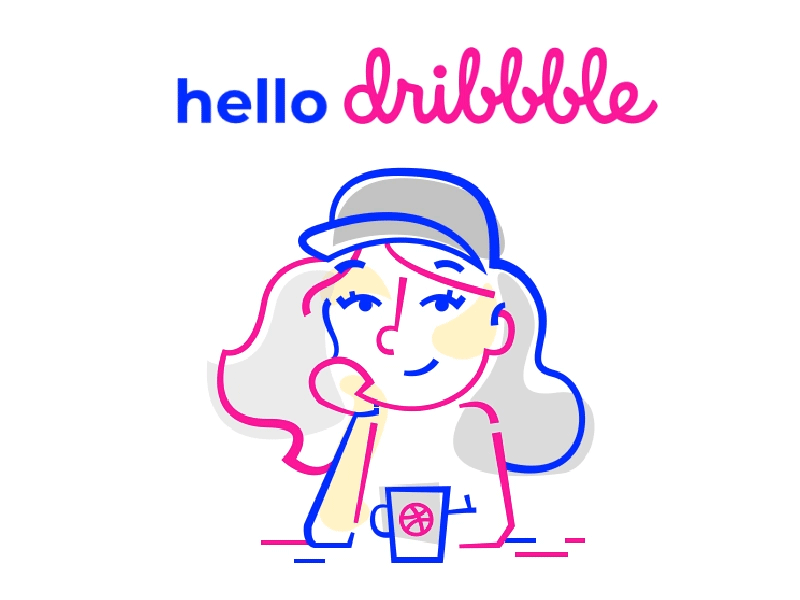 Debut coffe cup debut dribble exciting feeling hello