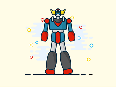A robot for christmas ;) christmas christmas gift design illustration illustrator robot vector