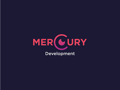 Mercury Logo Proposition contest design gradient logo mercury planet