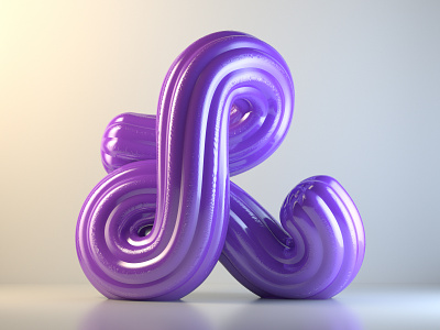 36 Days Of Type - Letter L Exploration 36daysoftype 36daysoftype08 3d cinema4d dribbble graphicdesign lettering typography
