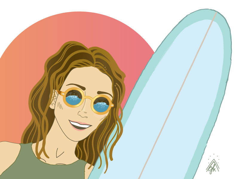 I See Surf california san diego sunglasses sunset board life surfer girl surfer