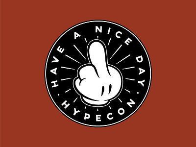 Hypecon / Have a Nice Day! brand design graphicdesign icon logo sticker