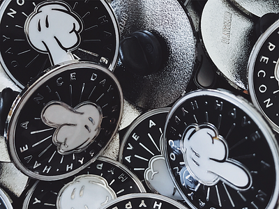 Hypecon / Have a Nice Day! artist design festival illustration logo merchandise mickey pin sticker tshirt typography