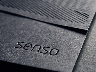 Project Preview: Senso #1 branding envelope identity logo stationery