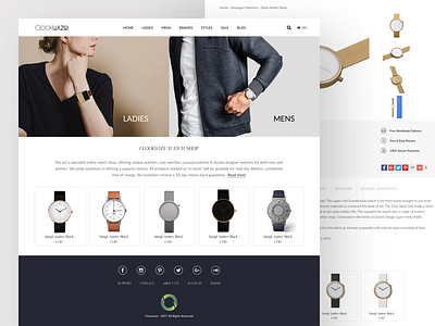 Clockwize Ecommerce Website