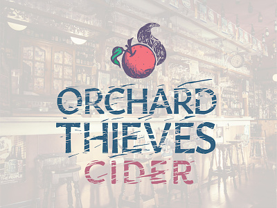 Orchard Thieves Cider - Logo Concept alcohol brand drink fox graphic design identity logo orchard tail thieves vector