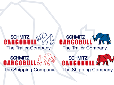 Schmitz Cargobull Logo Concept design flat illustration logo polygonal vector