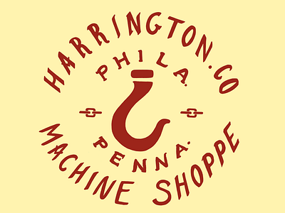 Harrington Company Lofts; Secondary Logo branding graphic design logo