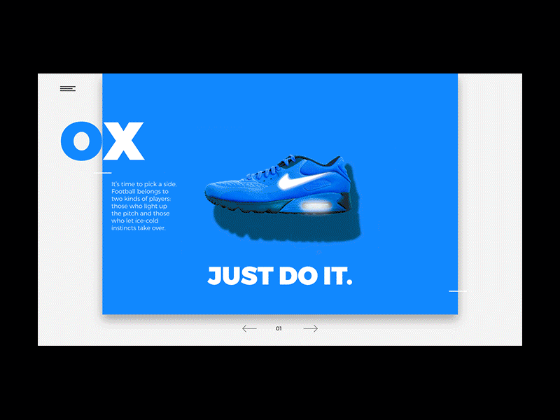 OX-Nike product rf nike trend uiux