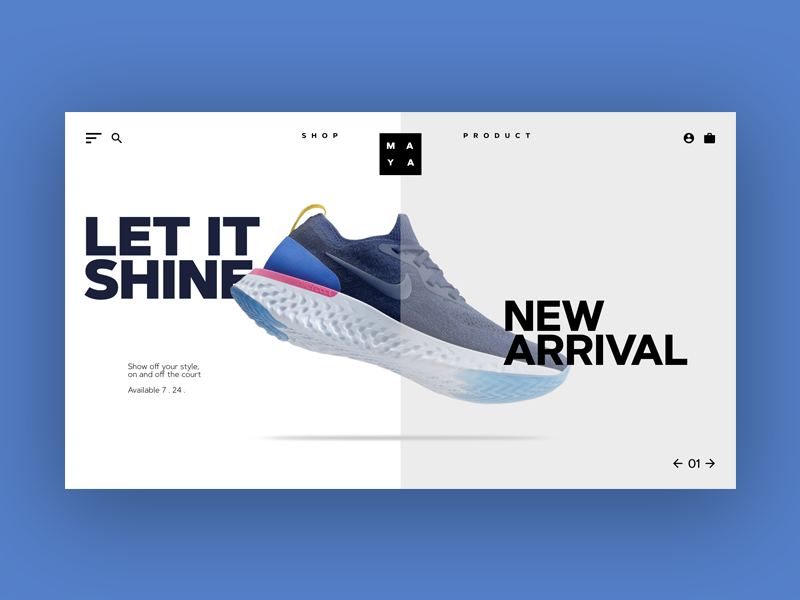 Nike Style designer design trending adebolaajose adobecc identity branding uiux digitaldesign landingpage adobelive nike nikefootwear digital