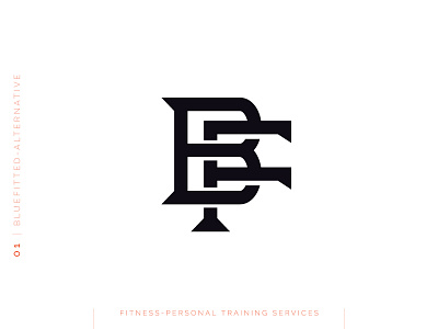 BF Monogram / Fitness Industry brand branding design dribbble fitness graphic graphic design illustrator logo logo design sports